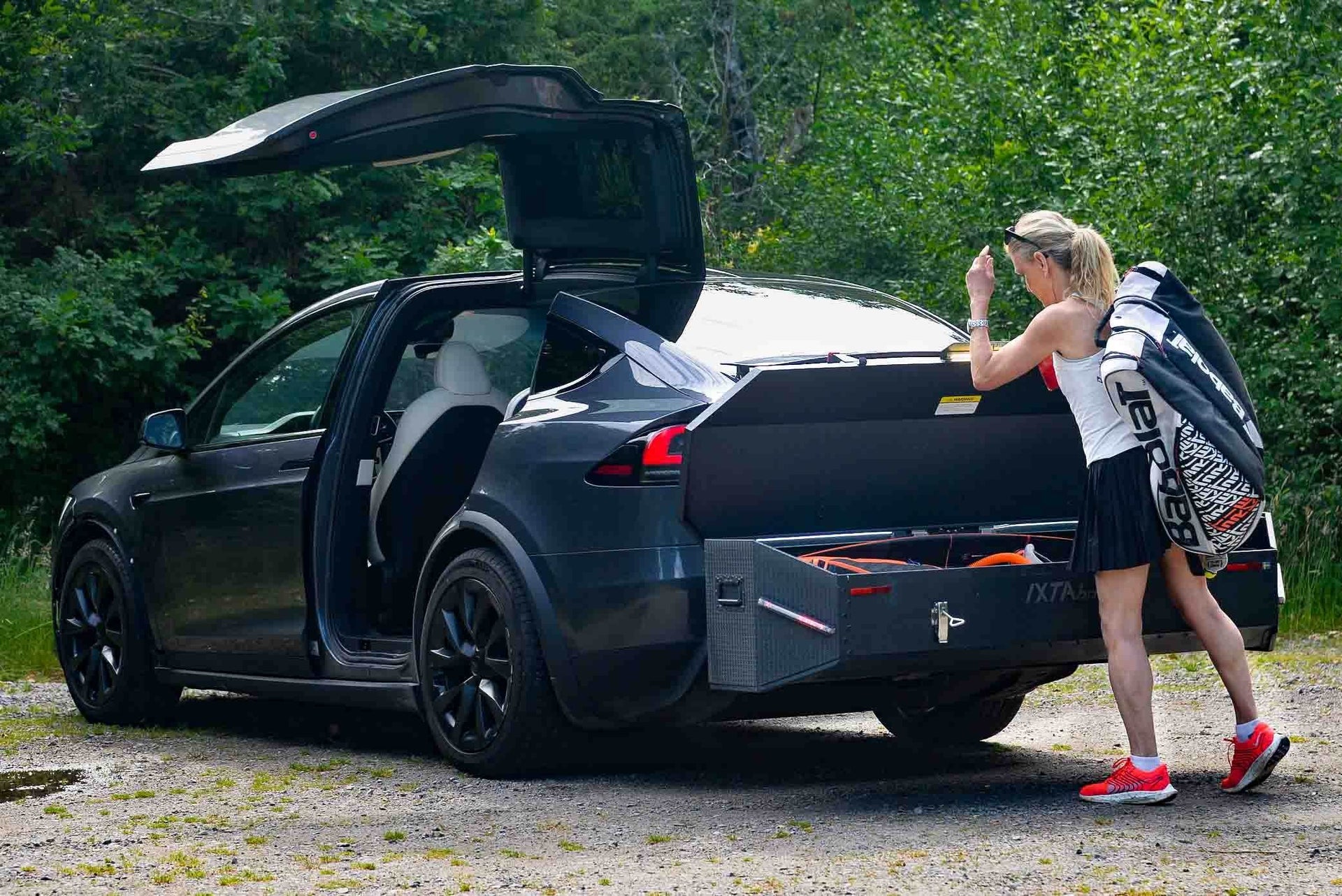 Can I store golf clubs in a roof box? - IXTAbox