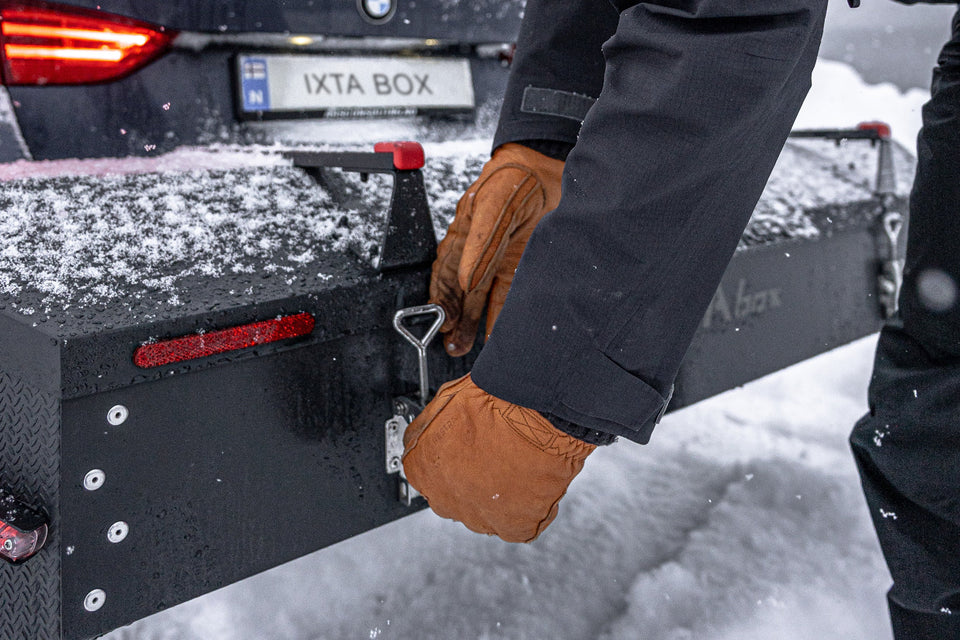 Why IXTAbox Outshines Thule's Tow Bar Boxes for Your Winter Ski Adventures