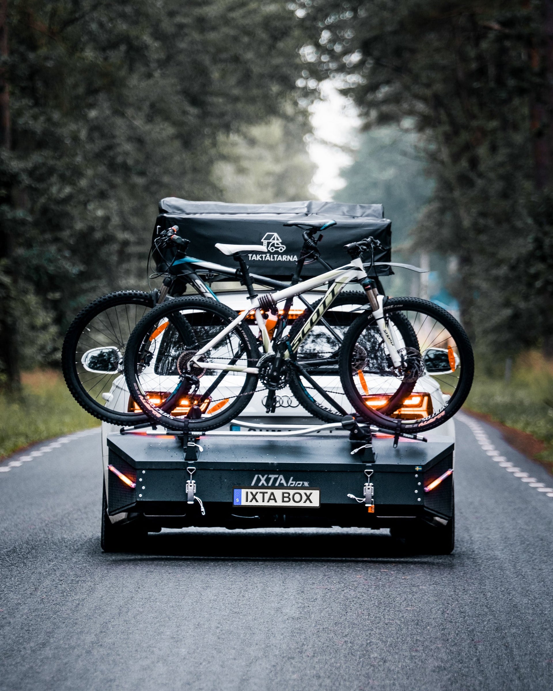 Can I mount bicycles on a cargo box? How? - IXTAbox