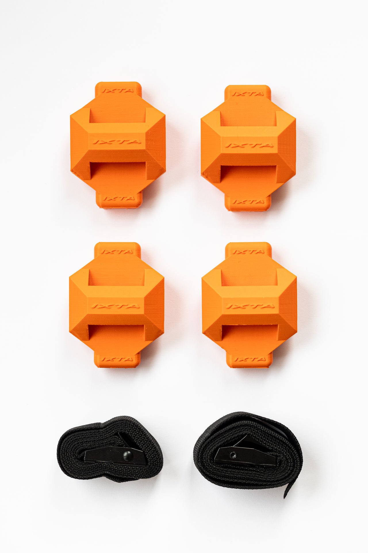 Rail Fixation Kit for IXTAbox – 4 Brackets + 2 Straps - IXTAbox