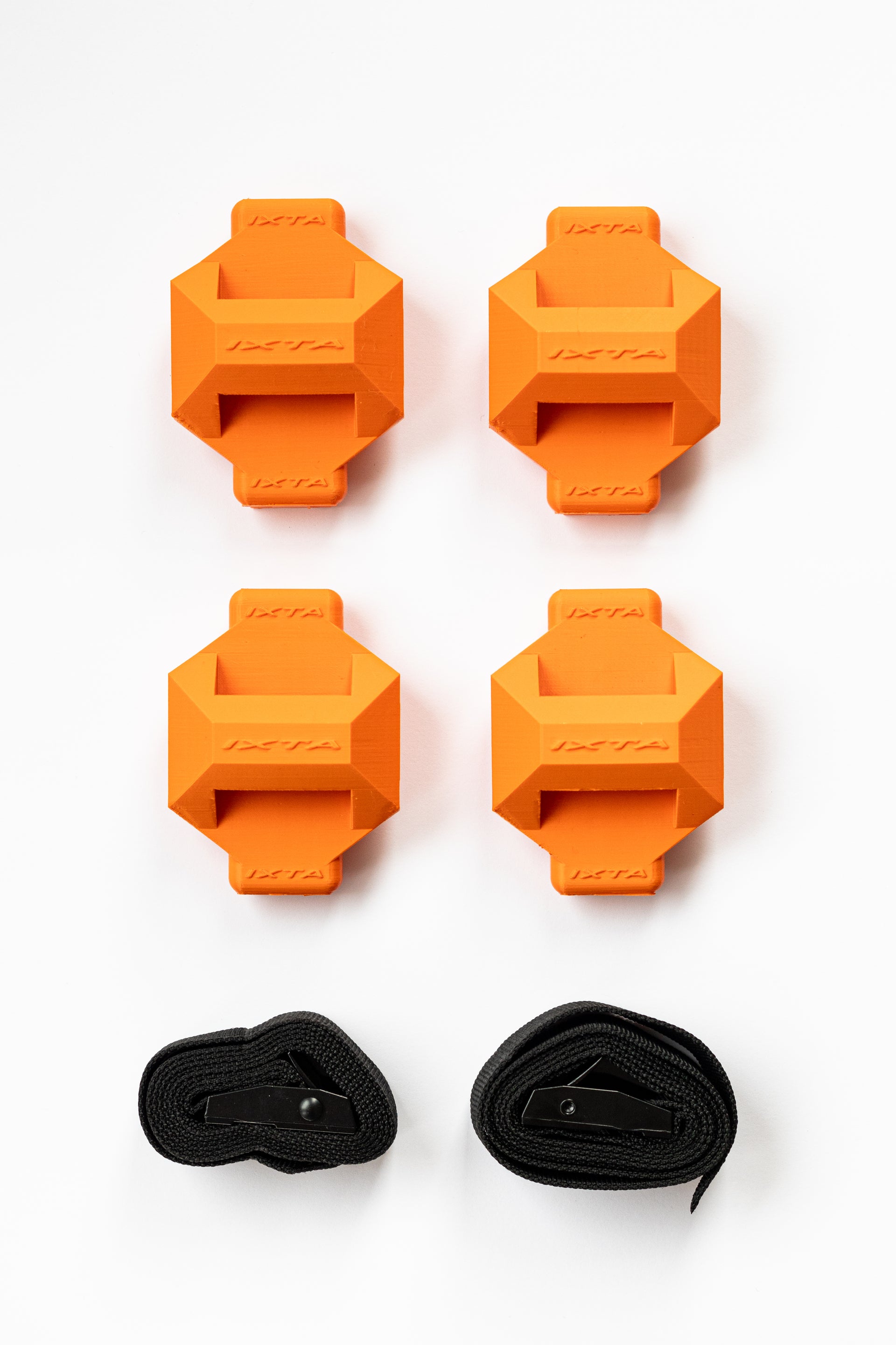Rail Fixation Kit for IXTAbox – 4 Brackets + 2 Straps - IXTAbox